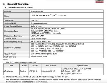 Starlink Gen 4 router specs denote wider frequency spectrum coverage.