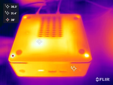 Maxtang MTN-FP750 - stress test (bottom)