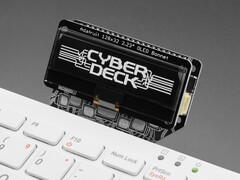 The Adafruit CYBERDECK Bonnet for the Raspberry Pi 400 costs just US$6.95. (Image source: Adafruit)