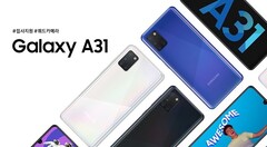 The Galaxy A31 is finally official. (Source: Samsung)
