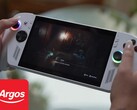 Asus ROG Xbox Ally gaming handheld shown with Argos logo (Image source: Microsoft Xbox Gaming, Argos with edits)