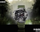 The Casio G-Shock MR-G BF1000RG-3AJR (pictured) has a olive-green military color palette. (Image source: Great G-Shock World)