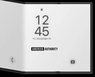 Unofficial render for Samsung's tri-fold. (Image source: Android Authority)
