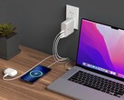 The HyperJuice 140 W USB-C Charger is compatible with various gadgets, including MacBooks, iPhones and Android devices. (Image source: Hyper)