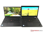 X1 Carbon (left) vs. X1 Yoga (right)