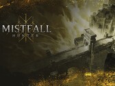Mistfall Hunter key artwork highlighting the dark fantasy world of the Gyldenmist.