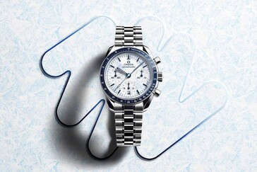 The Omega Speedmaster Milano Cortina 2026 features 10 bar (100 m) water resistance (Image source: Omega)
