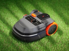The Osotek GM101 robotic lawn mower requires a boundary wire. (Image source: Osotek)