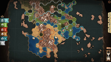 Pictured: A gameplay screenshot from Ozymandias: Bronze Age Empire Sim.