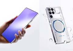 The RedMagic 11 Pro+ features a modern design with visible water cooling. (Image source: Nubia)