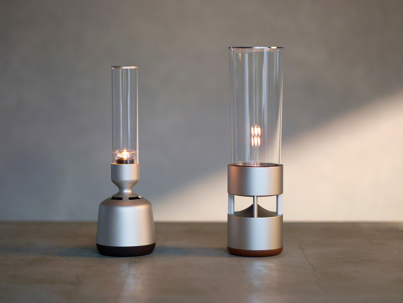 Sony LSPX-S2: A wireless glass speaker that is also an LED candle