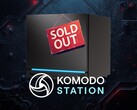 Banner showing Steam Machine sold out at Komodo Station