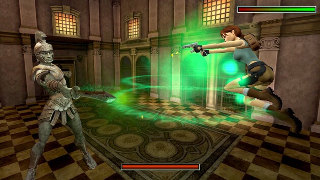 Tomb Raider IV-VI Remastered will include health bars for bosses. (Image source: PlayStation)