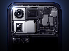 The Xiaomi 18 Pro phones will come with 200MP main and telephoto cameras. Pictured: a promo picture showing the internal camera hardware.