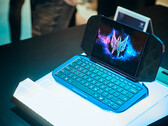 Acer’s Project Dual Play Mini concept features a unique swivel display that instantly converts this gaming handheld into a mini laptop keyboard setup.