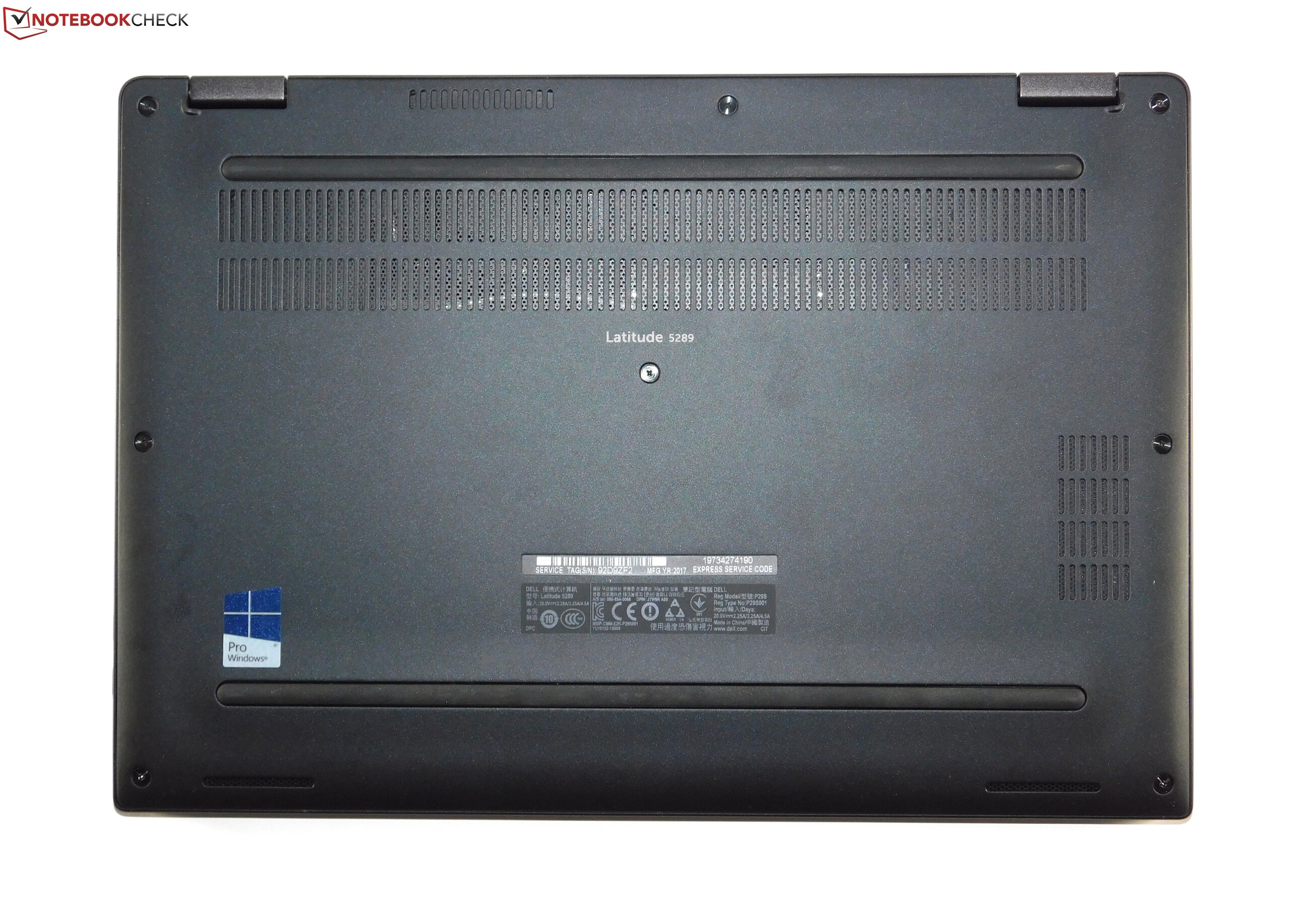 Dell Latitude 5289 (i5, 256GB, 8GB) Convertible Review NotebookCheck