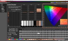 ColorChecker after calibration