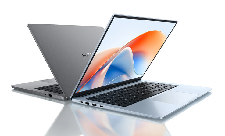 The MagicBook X14 Plus 2025 packs plenty of ports into its compact housing. (Image source: Honor)