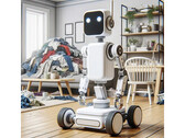 OK-Robot's AI system only manages to pick up 58.5 % of objects in particularly untidy homes (symbolic image: DALL-E / AI)