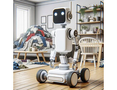 OK-Robot's AI system only manages to pick up 58.5 % of objects in particularly untidy homes (symbolic image: DALL-E / AI)