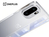 The OnePlus Ace 6 in one of its launch colours. (Image source: OnePlus - edited)