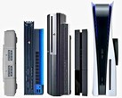 La PlayStation 5 destaca por su diseño y tamaño. (Fuente de la imagen: Sony vía Reddit - u/batgamerman)