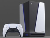 Fan-made PS5 concept design with DualSense and Xbox Series X-factor. (Image source: Reddit - u/robo3687)