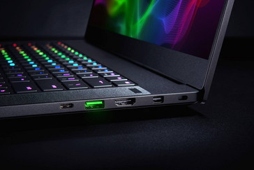 A closer look at the left side ports (Source: Razer)