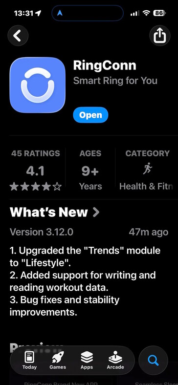 and the app are getting an update. (Image source: Oilypete2023 via Reddit)