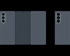 Leaked animation for Samsung's upcoming tri-fold phone. (Image source: TechHighest on X)