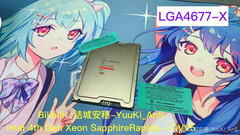 The first publicly available leaked image of Intel&#039;s Sapphire Rapids server platform (Image source: YuuKi_AnS)