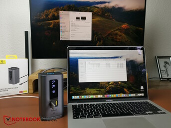 USB stick and external SSDs are recognized