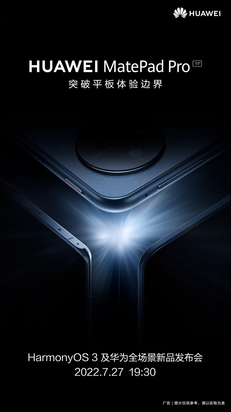 The new MatePad Pro teaser in full. (Source: Huawei via Weibo)