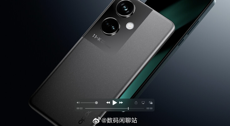 The new "OPPO K11" leak in full. (Source: Digital Chat Station via Weibo)