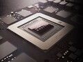 The new Radeon RX 5300M is estimated to at least 18% slower than the 5500M GPU. (Source: AMD)