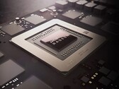 The new Radeon RX 5300M is estimated to at least 18% slower than the 5500M GPU. (Source: AMD)
