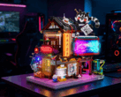 The new manga shop from Lumibricks is illuminated