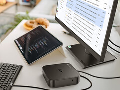 The Chromebox CX16 starts at €299 in the EU. Pictured: a promo picture of the ChromeOS mini PC. (Image source: Acer)