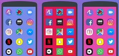 Action Launcher 28 with AdaptivePack icons (Source: Action Launcher Blog)