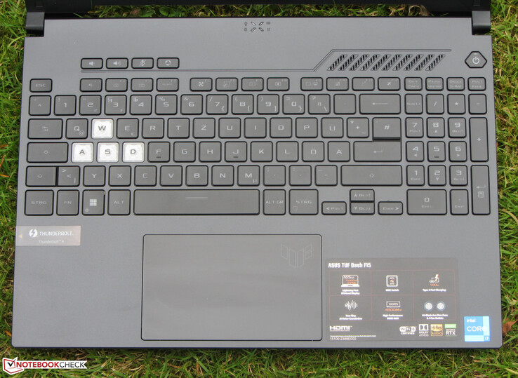 Asus TUF Dash F15 FX517ZR in review: Laptop with Mobile RTX 3070 
