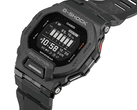 The Casio G Shock GBD 200 1 watch features 200 m (20 bar) water resistance (Image source: Casio)