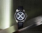 Citizen's new X-Men themed watch features a prominent "X" logo centered within a silver ring. 