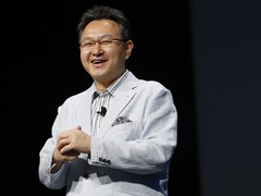 A close-up portrait of former PlayStation boss Shuhei Yoshida