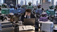 Investment banker with AI agents (AI-generated)