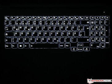 Keyboard backlighting