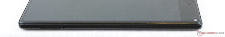 Left: Nano-SIM and MicroSD slot