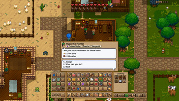 Pictured: A gameplay screenshot from Necesse.