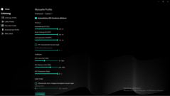 Overclocking profiles