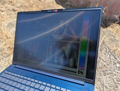 Outdoors under sunlight