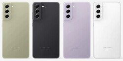 Color variants for the Galaxy S21 FE 5G (photo: Samsung)